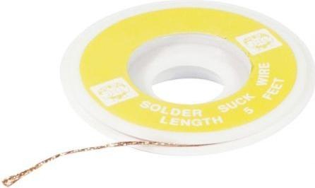 Actual product image Velleman Desoldering wire (desoldering litz)