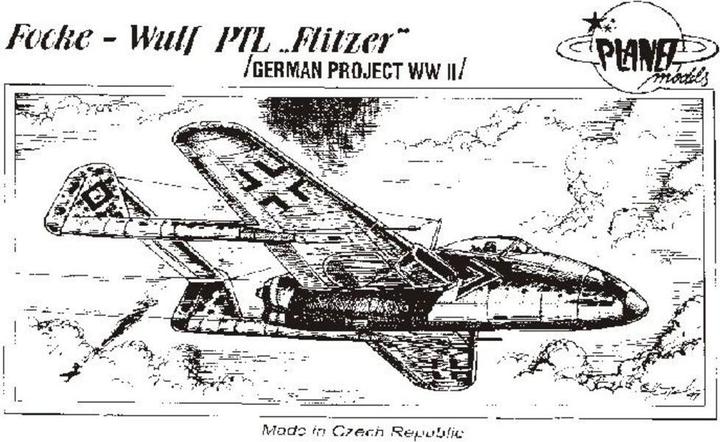 Image du produit Planet Models Focke-Wulf PTL Flitzer