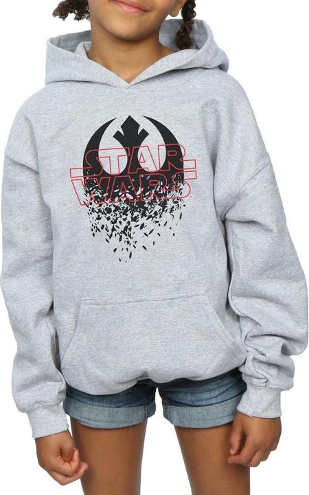 Image du produit Star Wars - Sweat à capuche THE LAST JEDI SHATTERED EMBLEM - Fille (116)