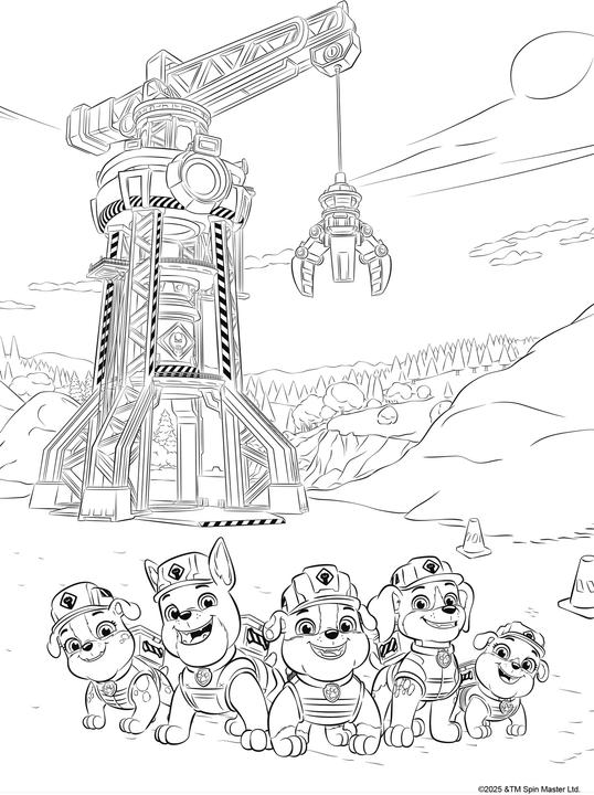 Produktbild Panini Rubble & Crew: Superstarker Sticker- und Malspass