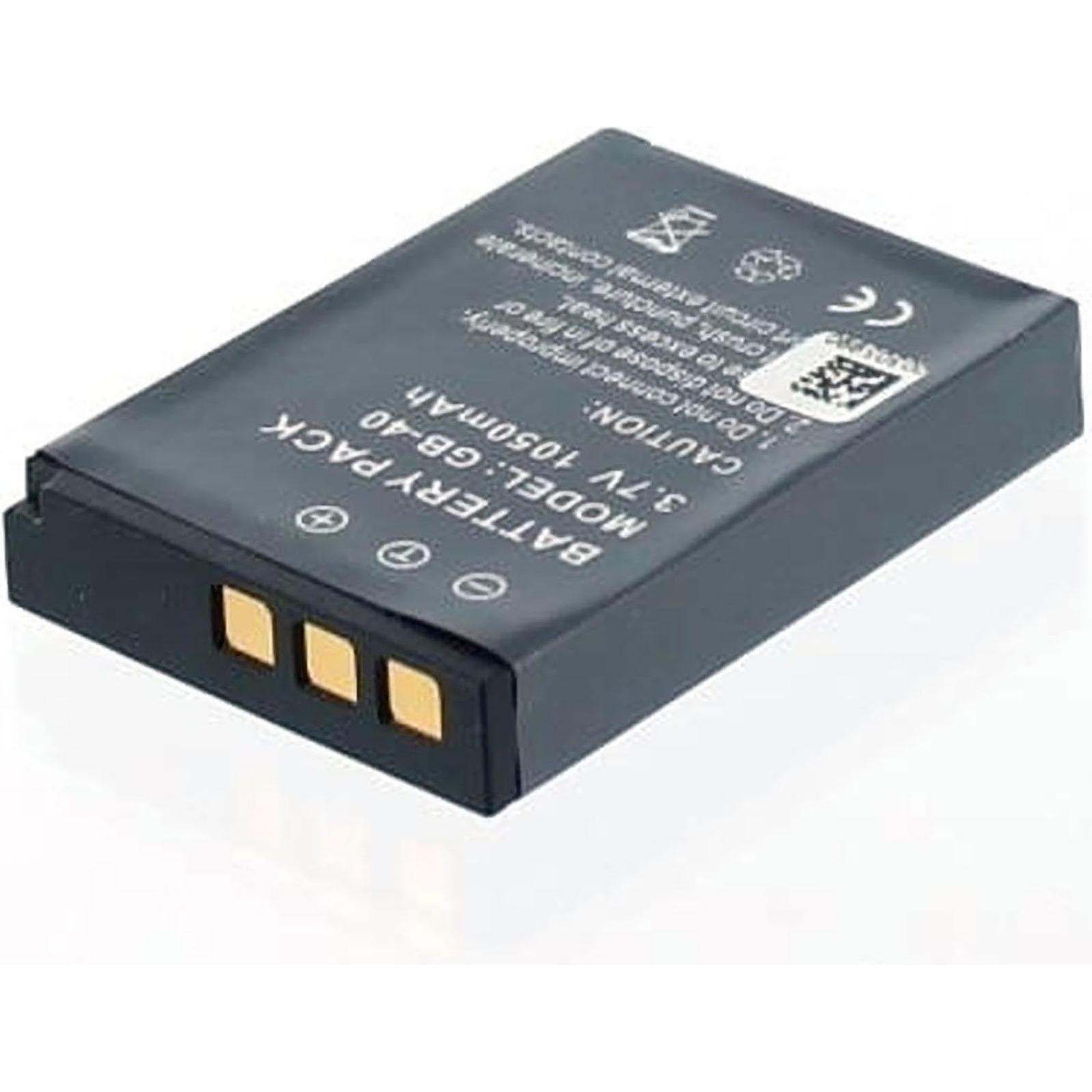 AGI 3812 Kamera-/Camcorder-Akku Lithium-Ion (Li-Ion) 1050 mAh (Akku), Kamera Stromversorgung, Schwarz