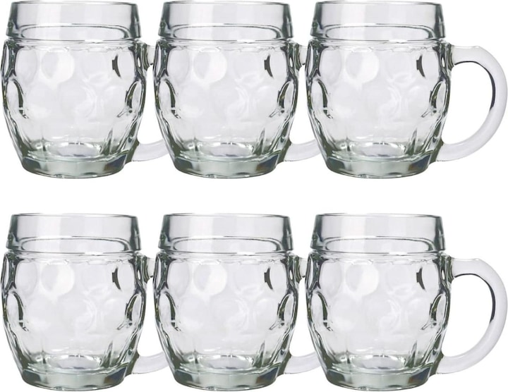 Image du produit Ich-zapfe Verre à bière, Lot de 6 chopes à bière, Tübinger - 0,5 litre (0.50 l, 6 x)