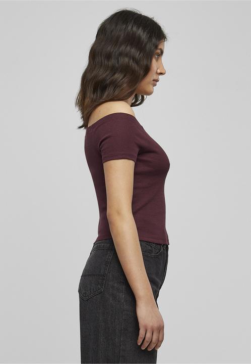 Produktbild Urban Classics Ladies Off Shoulder Rib Tee (M)