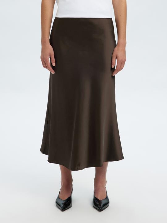 Actual product image Selected Femme Slflena Hw Midi Skirt Noos (40)