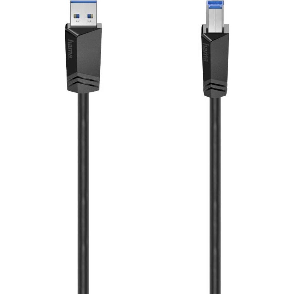 Hama USB A — USB B (1.50 m, USB 3.2 Gen 1), USB Kabel