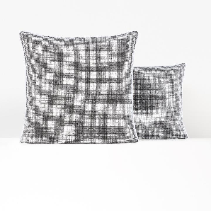 Image du produit La Redoute Interieurs Etamine Carreau (Taie d'oreiller, 63 x 63 cm)
