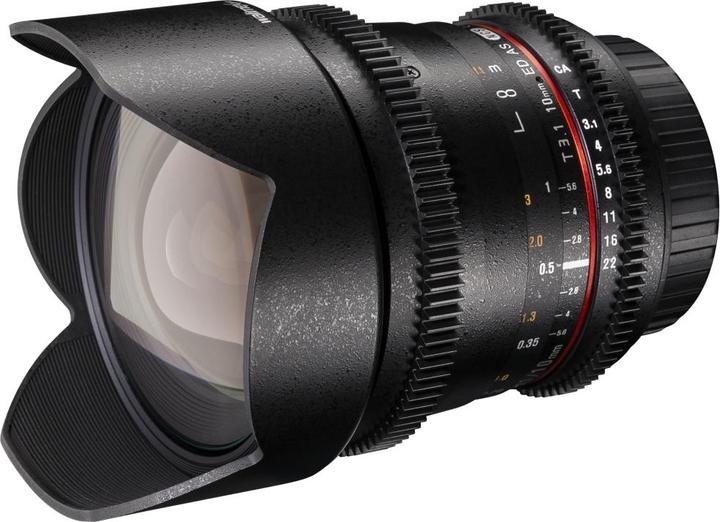 Immagine prodotto Walimex 10/3.1 Video APS-C Canon EF-S (Canon EF-S, APS-C / DX, Micro Four Thirds)