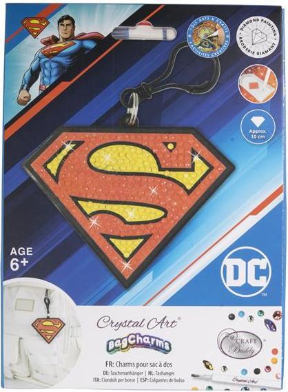 Immagine prodotto Craft Buddy Superman, ciondolo artistico in cristallo