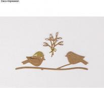 Actual product image Rayher Cutting template winter birds, 8 pieces