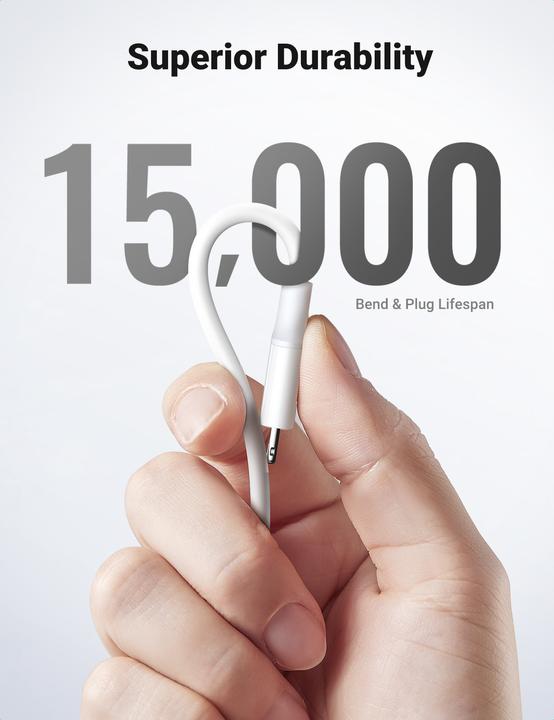 Produktbild Ugreen USB Typ C – Lightning (0.50 m, USB 2.0, 18 W)
