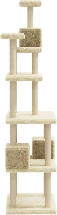 Produktbild vidaXL Katzenbaum (188 cm, Hellgrau)