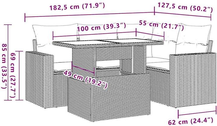Produktbild vidaXL Thiago