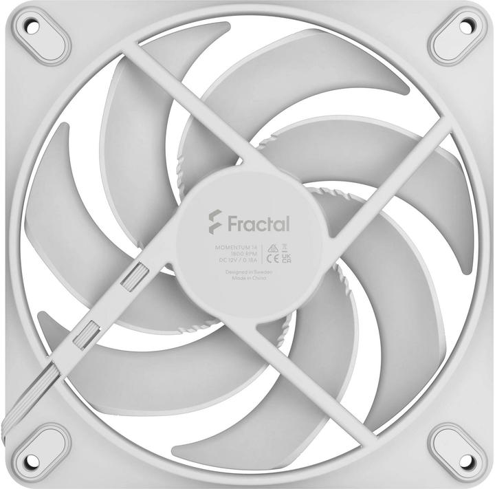 Produktbild Fractal D. Momentum 14 White (140 mm, 1x)