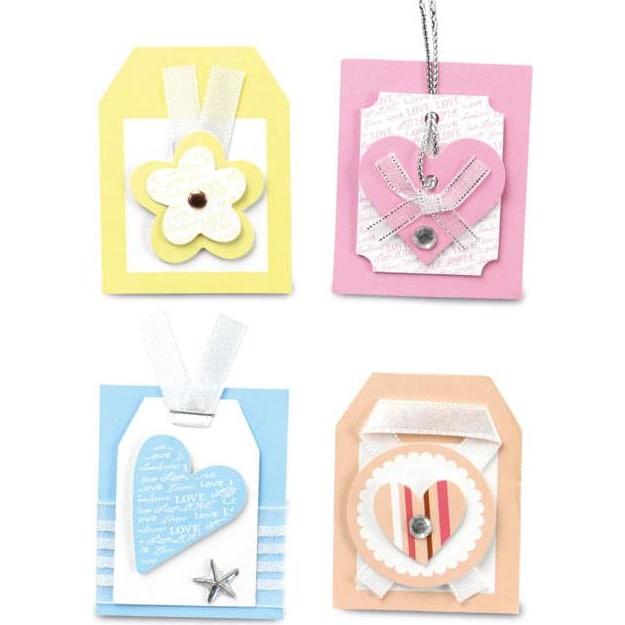 Eneroid, Deko Objekt, Design-Sticker,Ganzjahr-Set 6,pastel