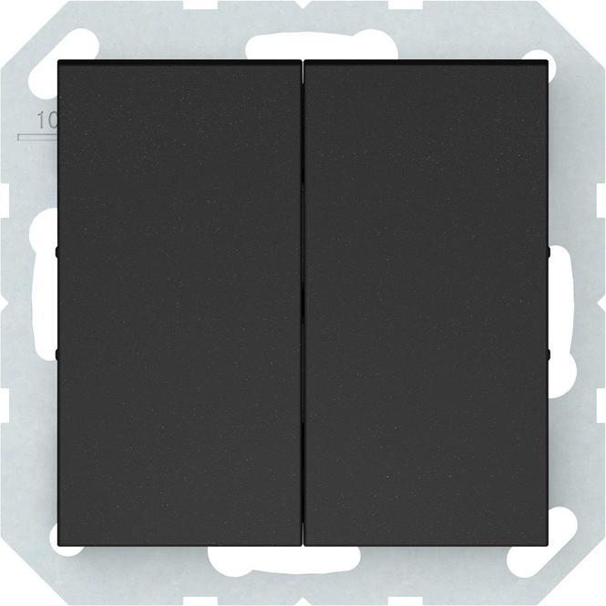 Vila, Lichtschalter + Storenschalter, SWITCH BLACK P510-020-02 QR 1000
