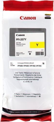 Actual product image Canon Pfi-207y (Y)