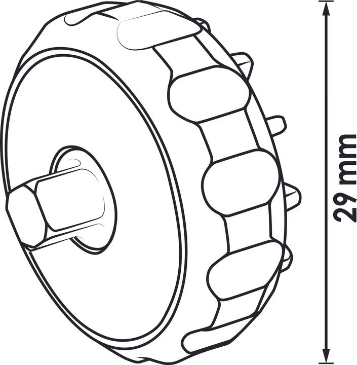 Produktbild Vigor FINGERRATSCHE 1/4" (1/4")