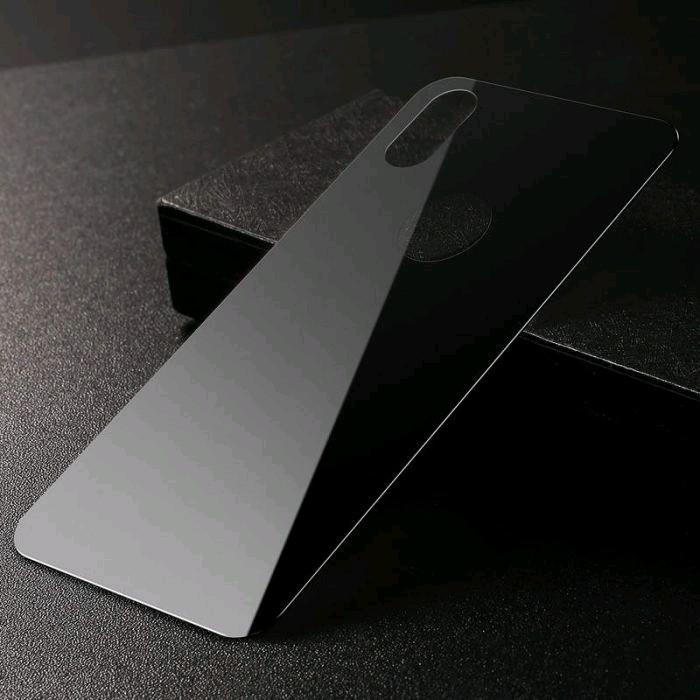Produktbild Baseus iPhone Xs 03 mm Full coverage curved TGlass rear ProtectorSchwarz (1 Stück, Apple iPhone XS)