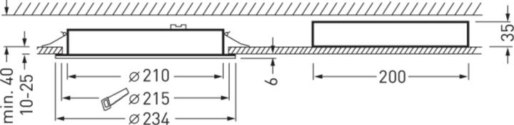 Produktbild Trilux Inplana C07 OTA25 2000-840 ET01 (2000 lm)