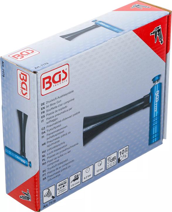 Actual product image BGS Turbo-Druckluft-Ausblaspistole