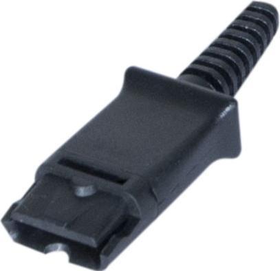 Actual product image Dacomex Coiled extension cord compatibe with Plantronics QD- 3 m