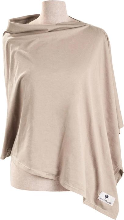 Julius Zöllner Drap d'allaitement Jersey uni sable