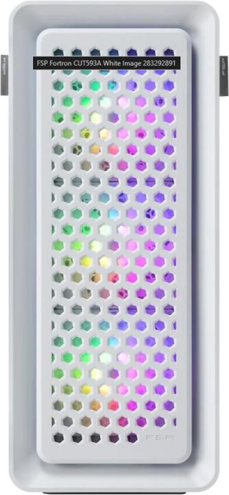 Actual product image Fortron Boitier CUT593A Blanc E-ATX (E-ATX)