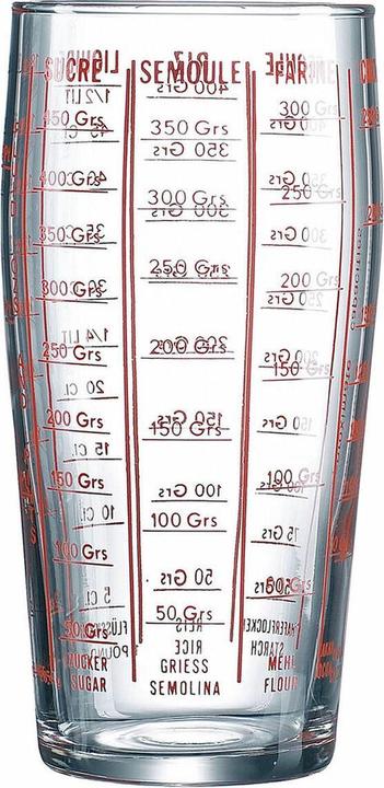 Nutritional values and ingredients Luminarc Filo measuring cup (59 cl) (590 ml)