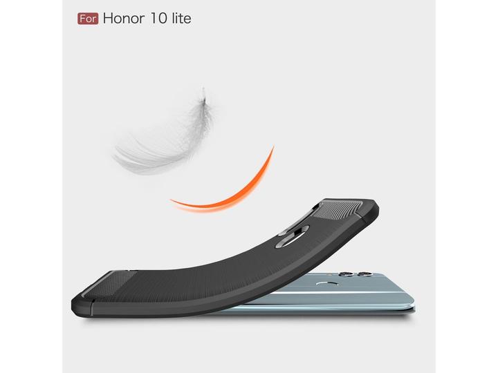 Immagine prodotto Screenguard Honor 10 Lite Cover Carbon Brushed Soft TPU (Onore 10 Lite)