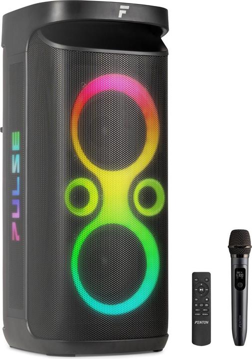 Produktbild Fenton Bluetooth Speaker Pulse130 Schwarz (12 h, Akkubetrieb, Netzbetrieb)