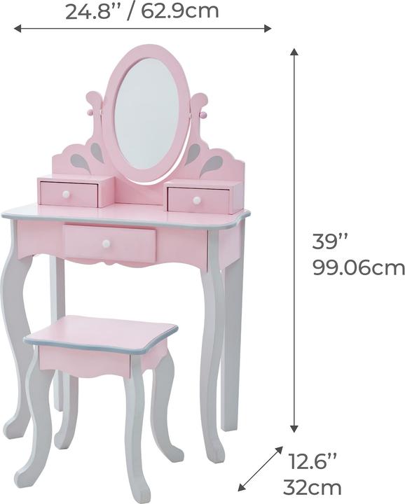 Image du produit Teamson Rapunzel (63 x 32 x 99 cm)