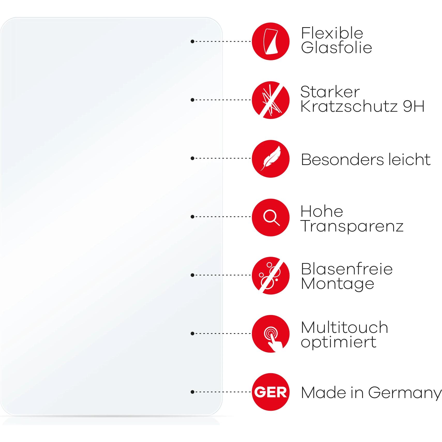 Thumbnail - upscreen Schutzglas Schutzfolie Displayschutz Display Schutz Glas Panzer Folie klar, Barcode-Scanner Zubehör
