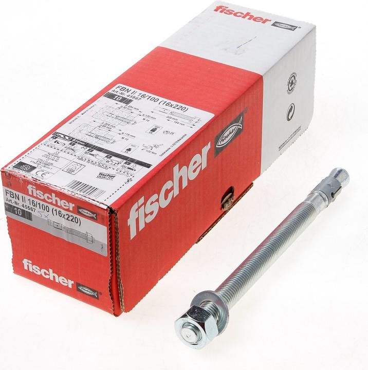 Produktbild Fischer Hutmutter f. FAZ II (10 Stk.)