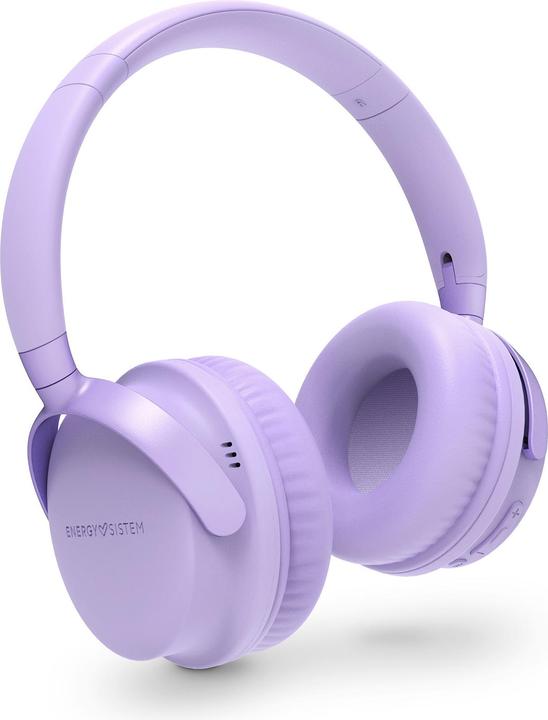 Energy Sistem Headphones Bluetooth Style 3 Lavender (Bluetooth, Deep Bass, High-quality voice calls (25 h, Kabellos)