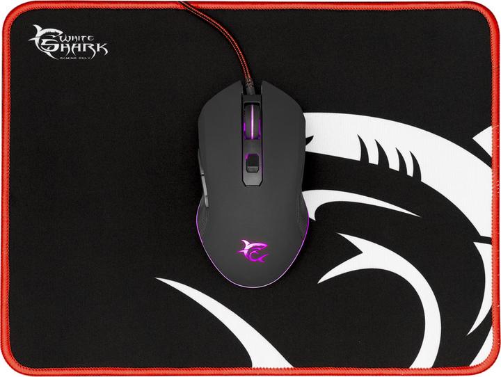 Image du produit White Shark Clavier de jeu avec souris et casque Comanche 3, Avec rétroéclairage, disposition US (DE, Filaire)