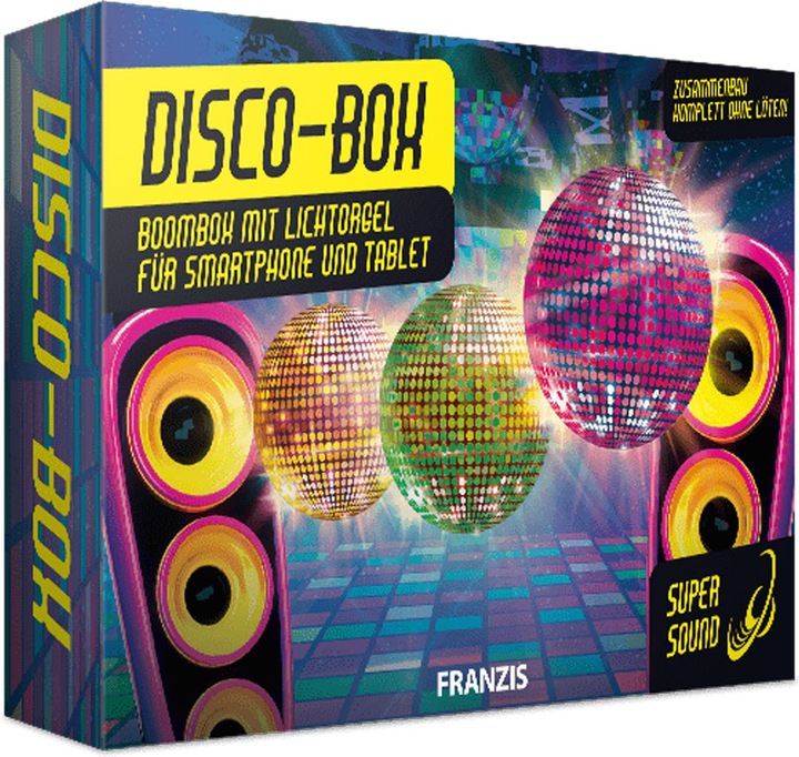 Franzis Boîte de construction disco avec orgue léger