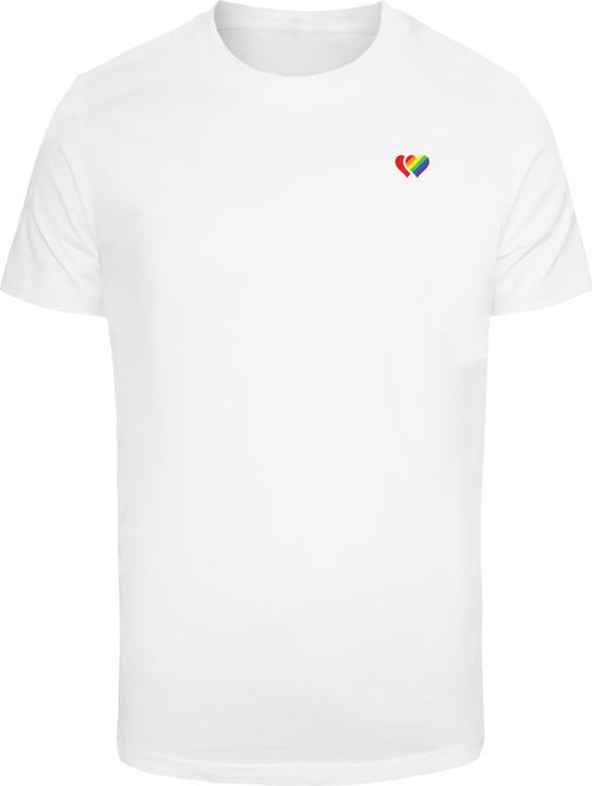 Actual product image Mister Tee MisterTee Double Hearts Pride Tee - 166823 (XXL)