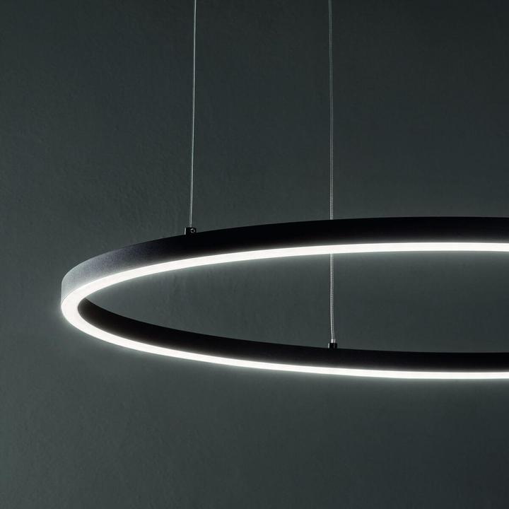 Produktbild Ideal lux ORACLE SLIM LED Pendelleuchte 38W ⌀700mm Weiss neutralweiss 269863 (4500 lm)
