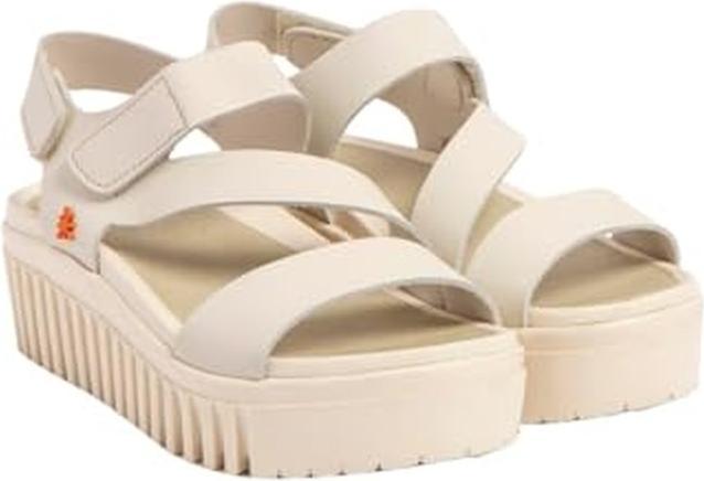 Actual product image Art Adjustable Closure Chrome-Free Lined Softlight Sole Sandals (40)