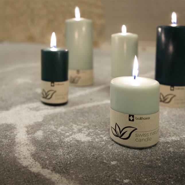 Produktbild Balthasar Zylinderkerze Swiss Natural (1 Stk.)