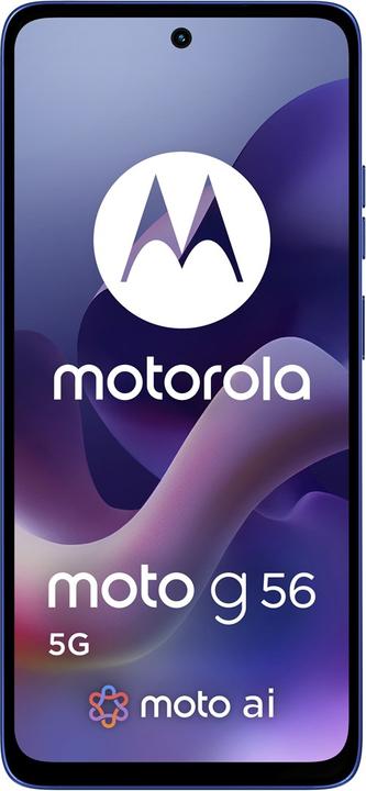 Image du produit Motorola Moto G56 (256 Go, Bleu éblouissant, 6.72", Double SIM hybride, 5G)
