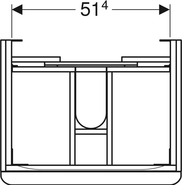 Produktbild Geberit 500.352.JK.1 (58.5 x 47 x 62 cm)