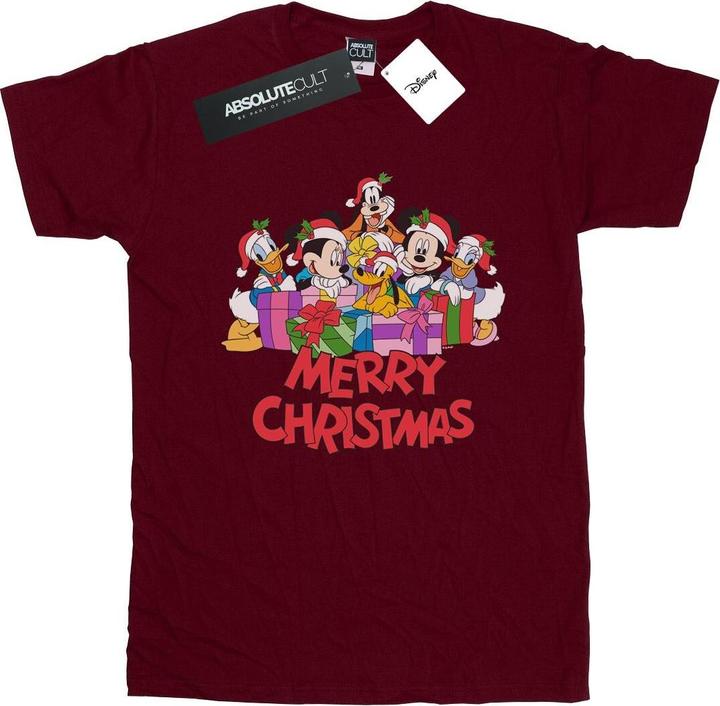 Immagine prodotto Disney Mickey Mouse And Friends Christmas Maglietta Ampia Donna (L)
