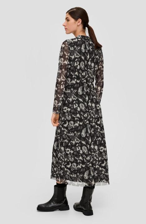 Produktbild s.Oliver Hemdblusenkleid aus Mesh (34)