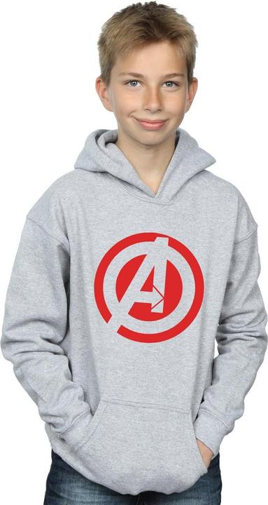 Immagine prodotto Felpa con cappuccio Avengers Assemble Solid A (140, 146)