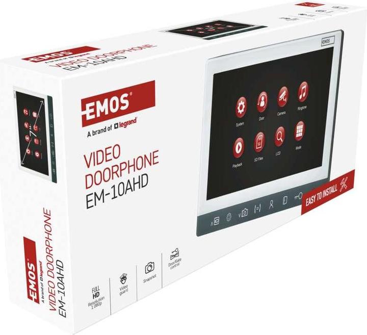 Image du produit Emos Moniteur pour portier vidéo EM-10AHD 7" LCD