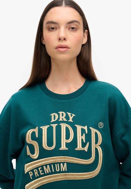 Produktbild Superdry Luxe Sweatkleid mit Metallic-Logo (S)