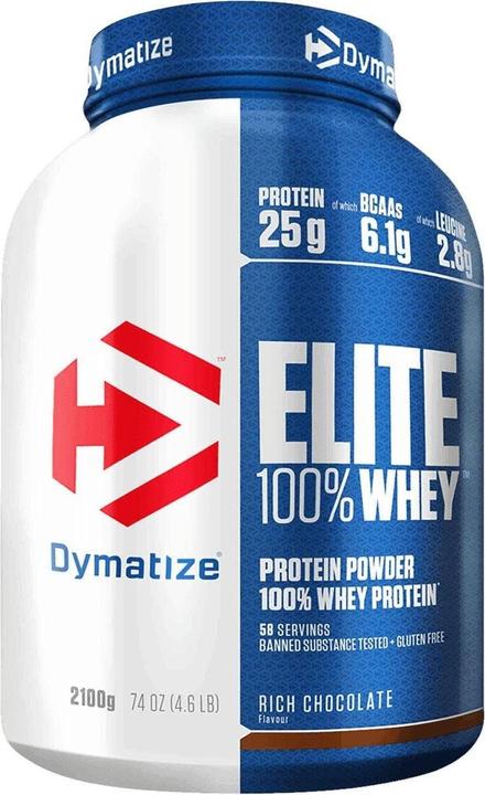 Actual product image Dymatize Elite 100% Whey (Cookies & Cream, 1 pcs., 2100 g)