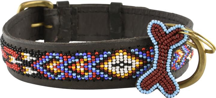 Actual product image Kampuni Dog collar Kiowa sort x-large, 71x3,8 cm (Dog)
