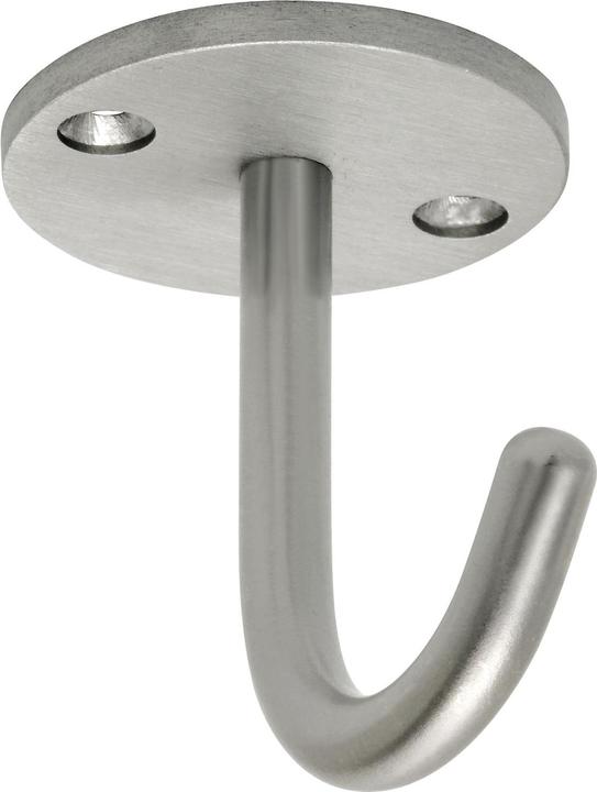 Simausrom Einfach-Haken Delta Höhe 59 mm, Breite 71 mm, Edelstahl gebürstet